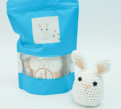 Crochet Kit with Easy Yarn