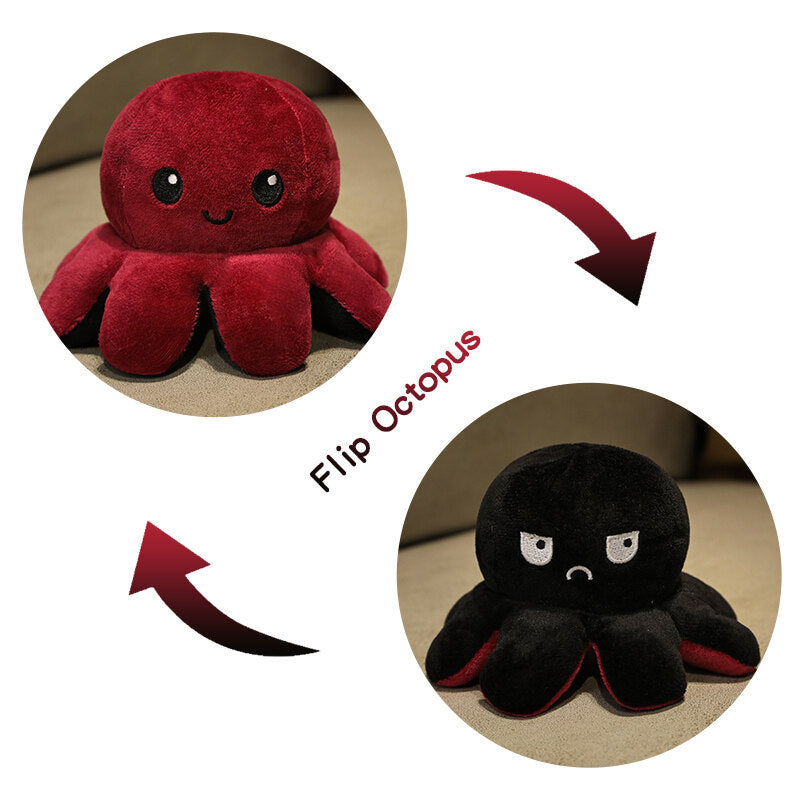 Reversible Octopus Plush
