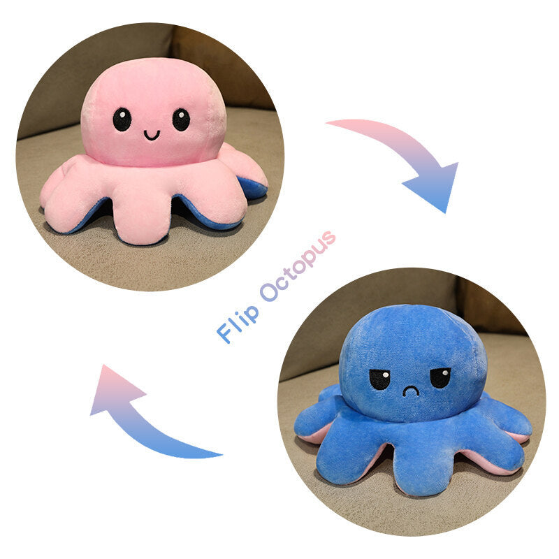 Reversible Octopus Plush