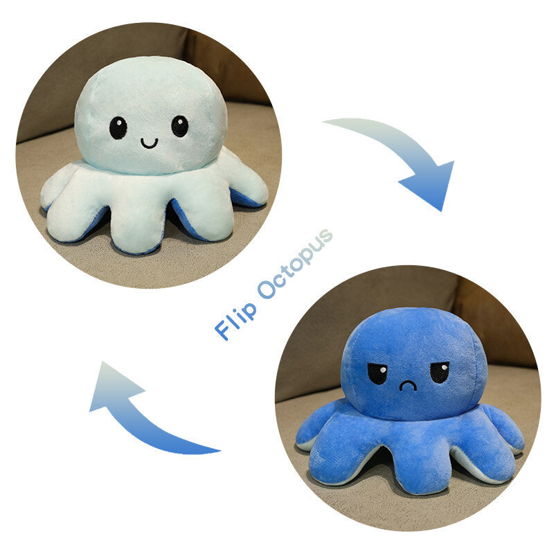 Reversible Octopus Plush