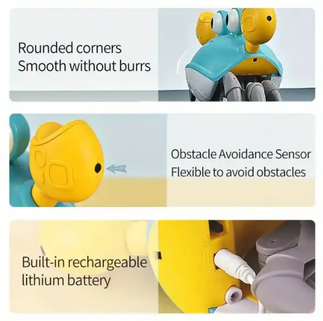 Electric Induction Crab Toy