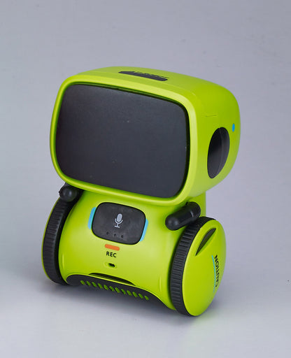 Cross-border intelligent robot early education voice interactive touch sensing infant educational toys multi-functional early education machine