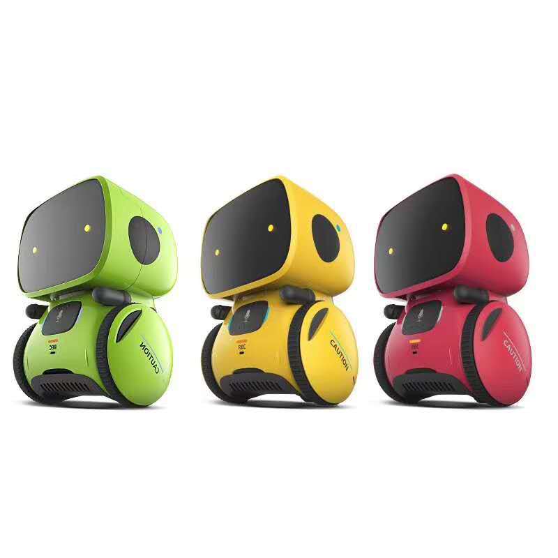Cross-border intelligent robot early education voice interactive touch sensing infant educational toys multi-functional early education machine