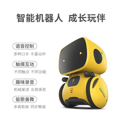 Cross-border intelligent robot early education voice interactive touch sensing infant educational toys multi-functional early education machine