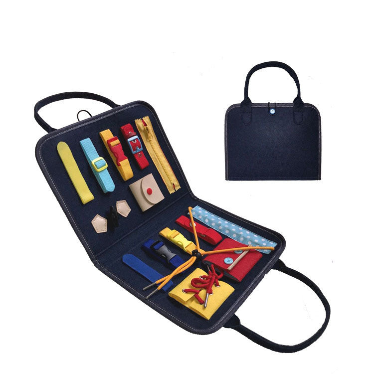 New cross-border children's felt learning board early education board busy board quiet book learning early education toys