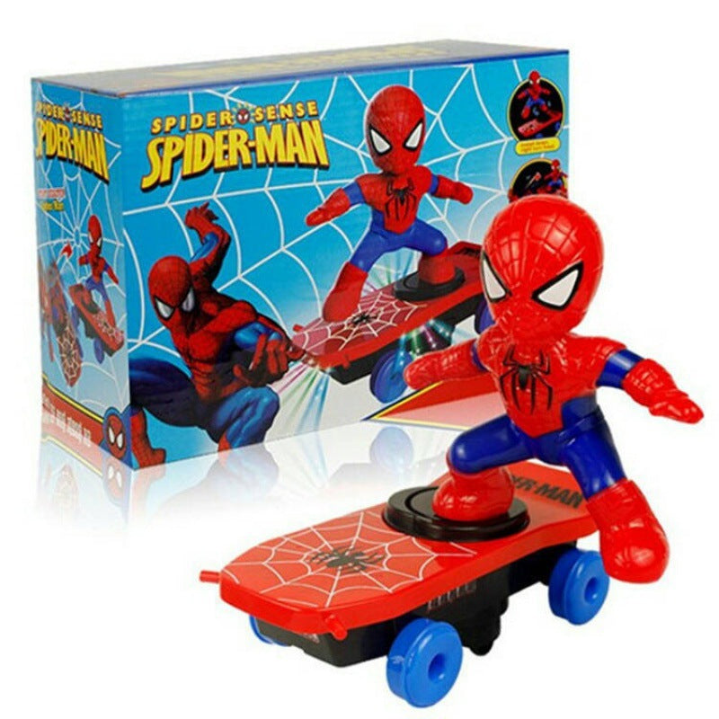 Spider-Man Skateboard Electric Toy