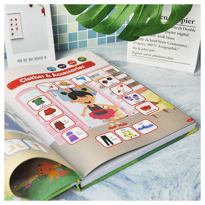 New English Early Childhood Education Children's Voice Touch Book English Talking Toy Book Talking Book