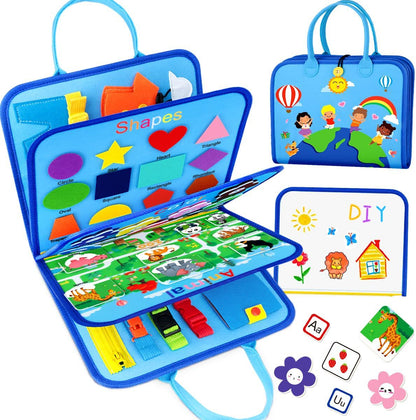 New cross-border children's felt learning board early education board busy board quiet book learning early education toys