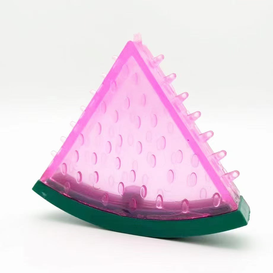 Amazon sound dog toy tpr pet toy rubber chew resistant toy fruit toy frozen factory stock