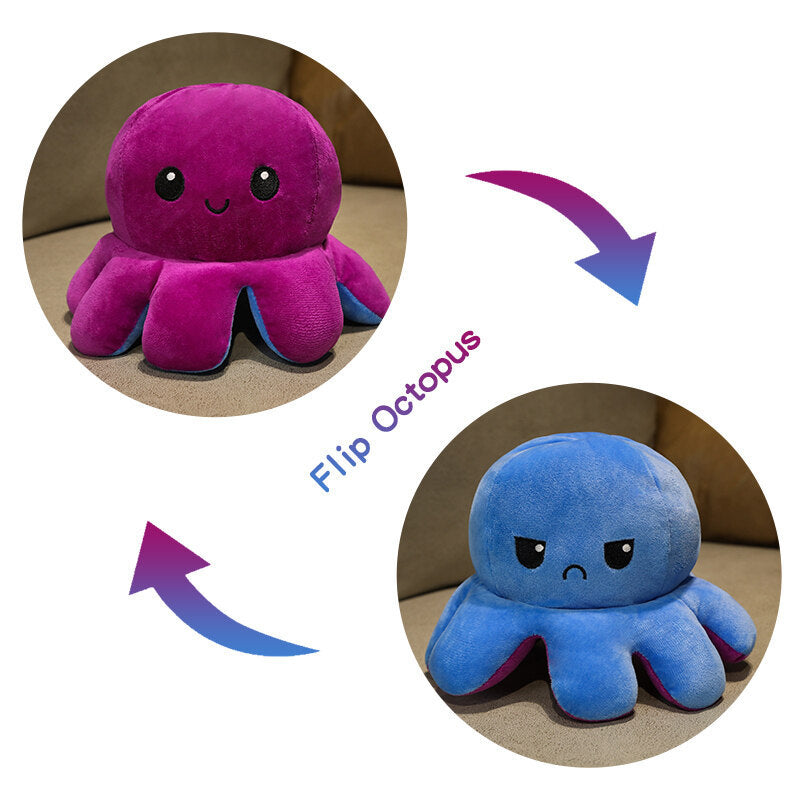 Reversible Octopus Plush