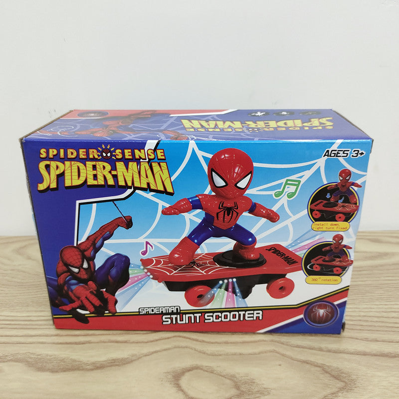 Spider-Man Skateboard Electric Toy