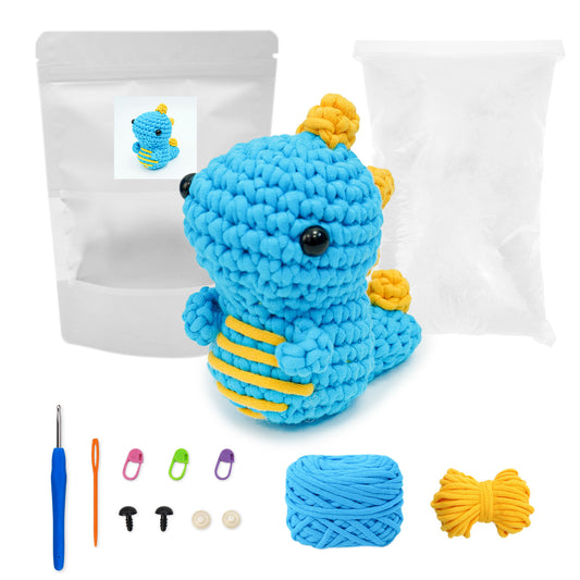 Crochet Kit with Easy Yarn