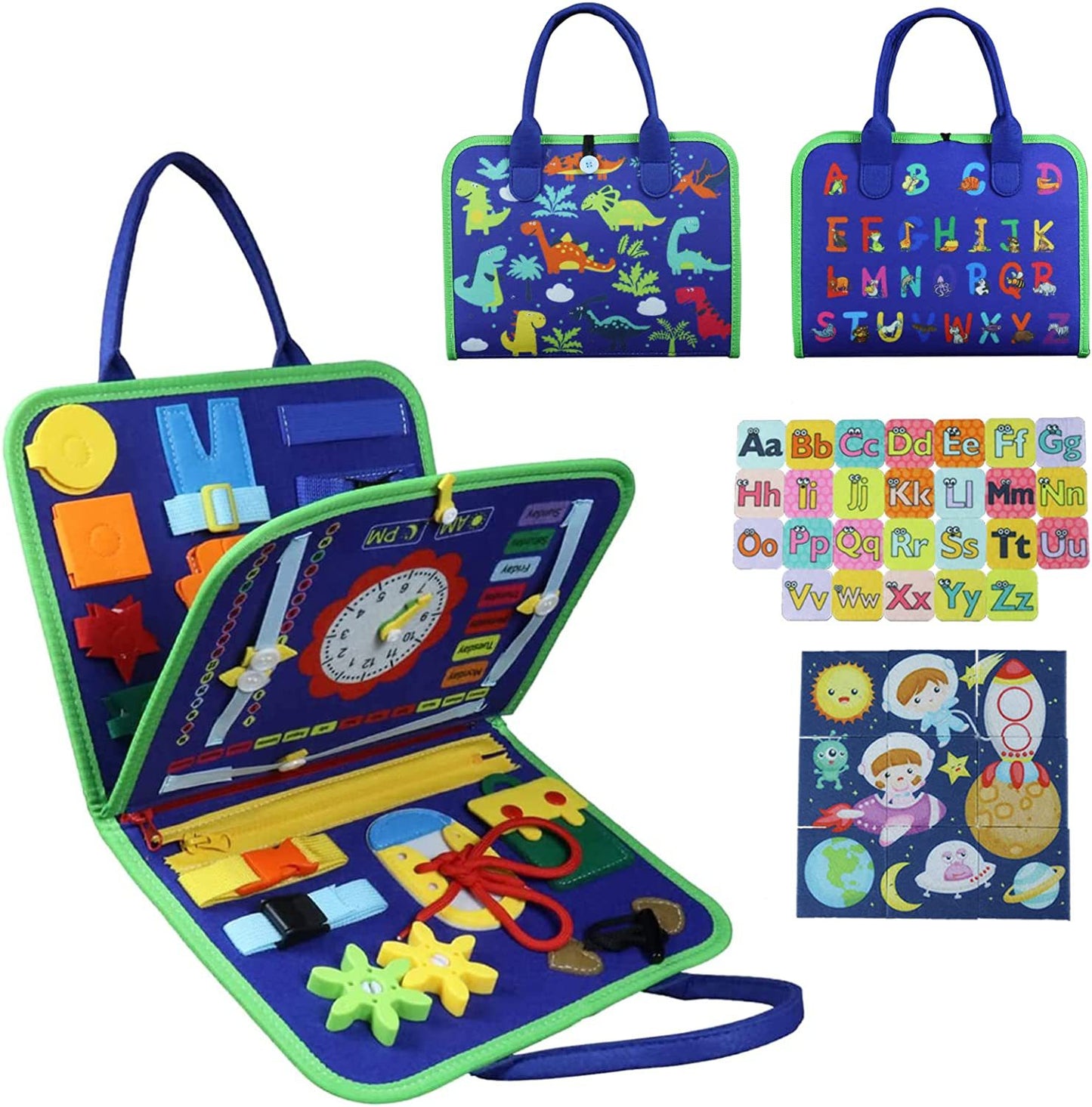 New cross-border children's felt learning board early education board busy board quiet book learning early education toys