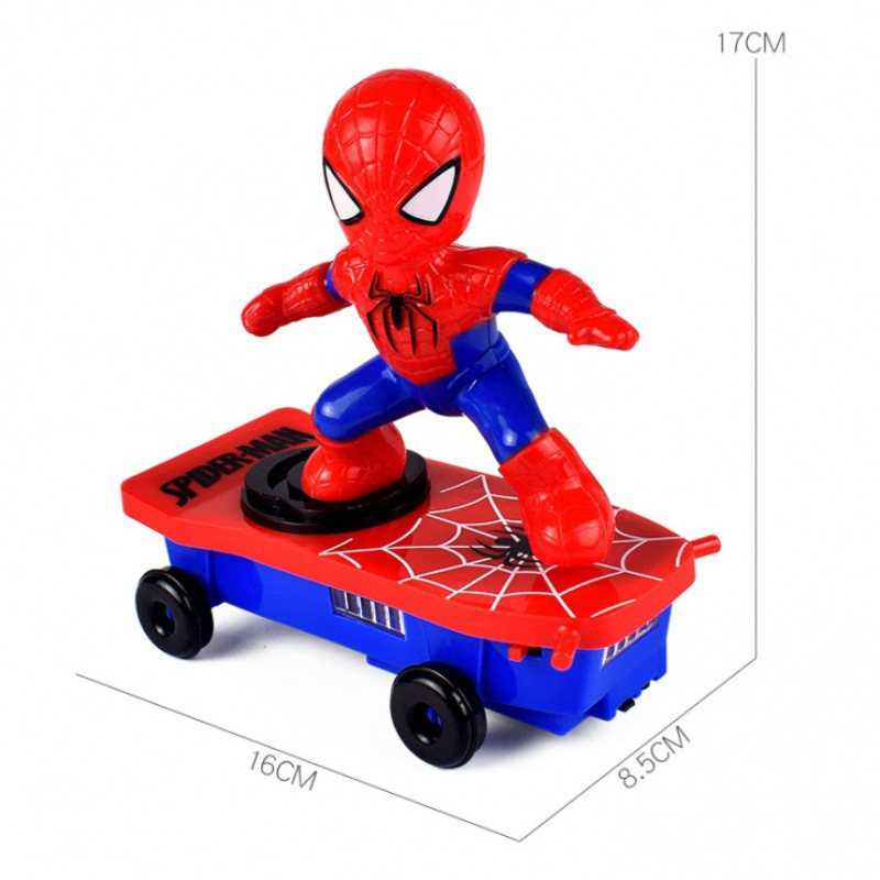 Spider-Man Skateboard Electric Toy