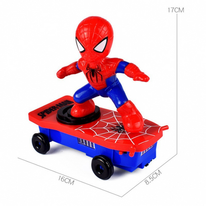 Spider-Man Skateboard Electric Toy